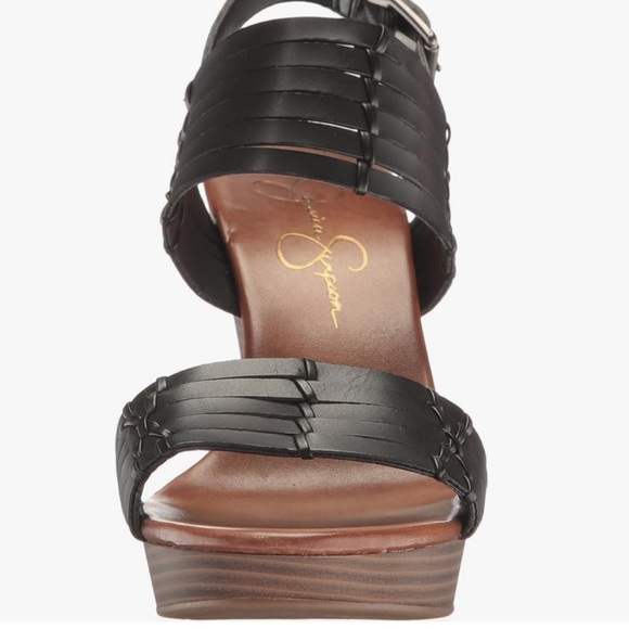Jessica Simpson Black Wedges - Picture 11 of 13